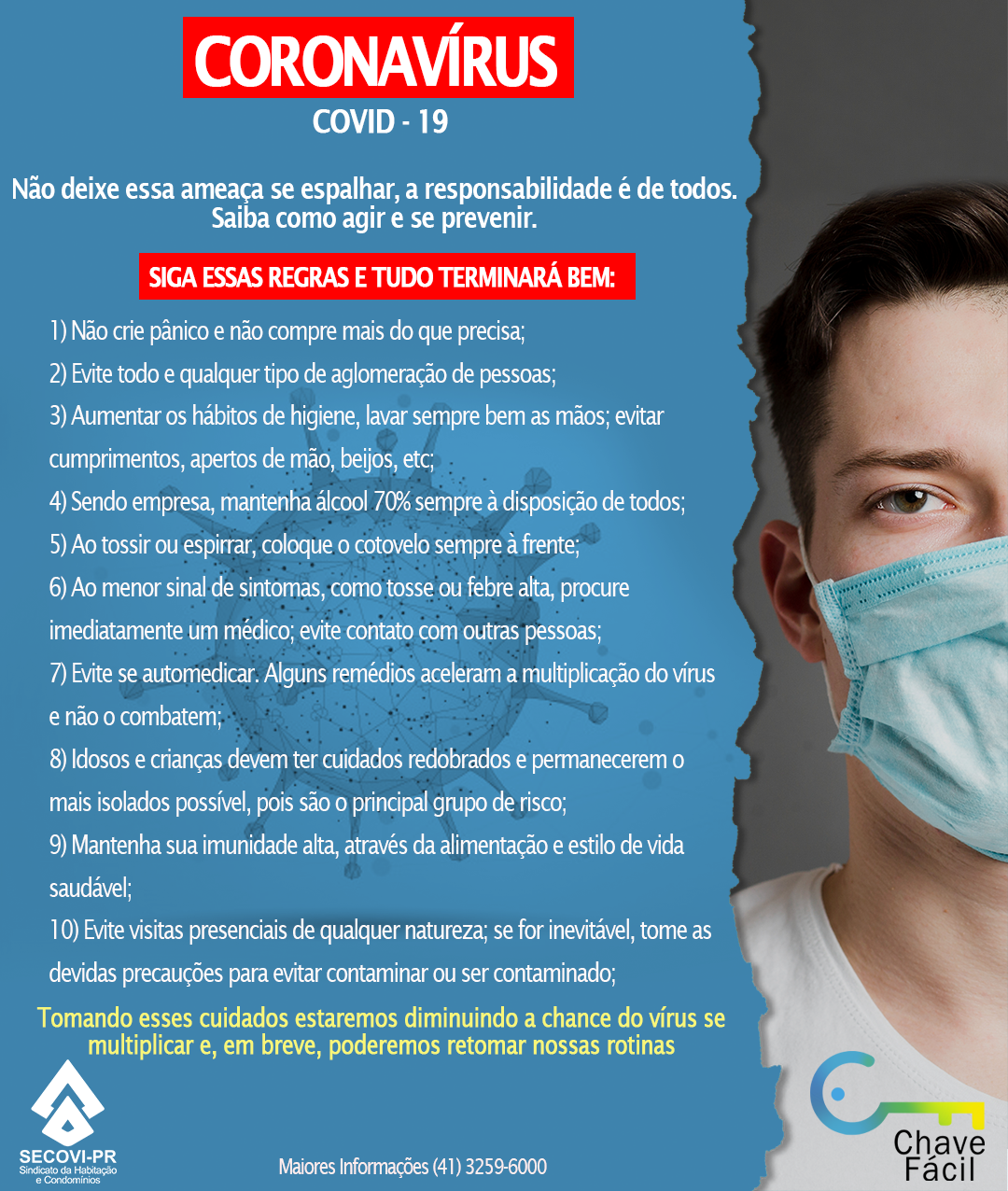 Coronarivus, saiba como se prevenir